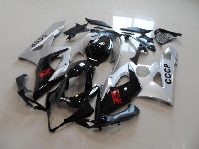 Purchase 2005-2006 Silver Black Suzuki GSXR 1000 Moto Fairings Canada Purchase 2005-2006 Silver Black Suzuki GSXR 1000 Moto Fairings Canada