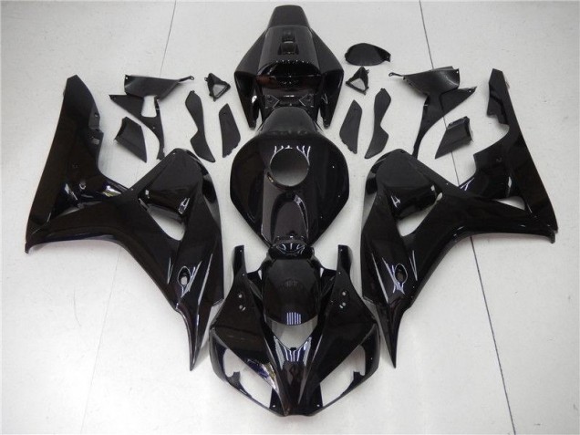 Purchase 2006-2007 Glossy Black Honda CBR1000RR Motor Bike Fairings Canada