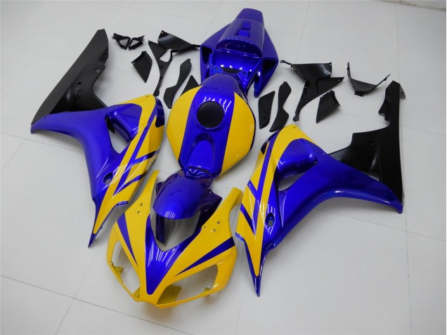 Purchase 2006-2007 Yellow Blue Honda CBR1000RR Replacement Motorcycle Fairings Canada Purchase 2006-2007 Yellow Blue Honda CBR1000RR Replacement Motorcycle Fairings Canada
