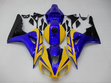 Purchase 2006-2007 Yellow Blue Honda CBR1000RR Replacement Motorcycle Fairings Canada
