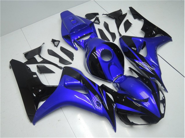 Purchase 2006-2007 Blue Black Honda CBR1000RR Moto Fairings Canada Purchase 2006-2007 Blue Black Honda CBR1000RR Moto Fairings Canada