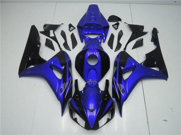 Purchase 2006-2007 Blue Black Honda CBR1000RR Moto Fairings Canada Purchase 2006-2007 Blue Black Honda CBR1000RR Moto Fairings Canada