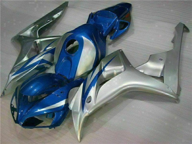 Purchase 2006-2007 Blue Silver Honda CBR1000RR Motorcycle Fairings Kits Canada Purchase 2006-2007 Blue Silver Honda CBR1000RR Motorcycle Fairings Kits Canada