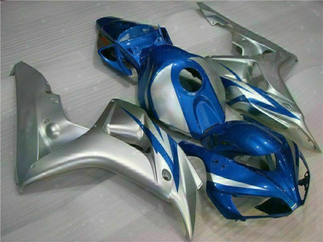Purchase 2006-2007 Blue Silver Honda CBR1000RR Motorcycle Fairings Kits Canada Purchase 2006-2007 Blue Silver Honda CBR1000RR Motorcycle Fairings Kits Canada