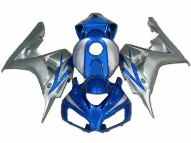 Purchase 2006-2007 Blue Silver Honda CBR1000RR Motorcycle Fairings Kits Canada Purchase 2006-2007 Blue Silver Honda CBR1000RR Motorcycle Fairings Kits Canada