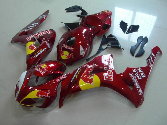 Purchase 2006-2007 Candy Red Red Bull Honda CBR1000RR Motorcylce Fairings Canada Purchase 2006-2007 Candy Red Red Bull Honda CBR1000RR Motorcylce Fairings Canada