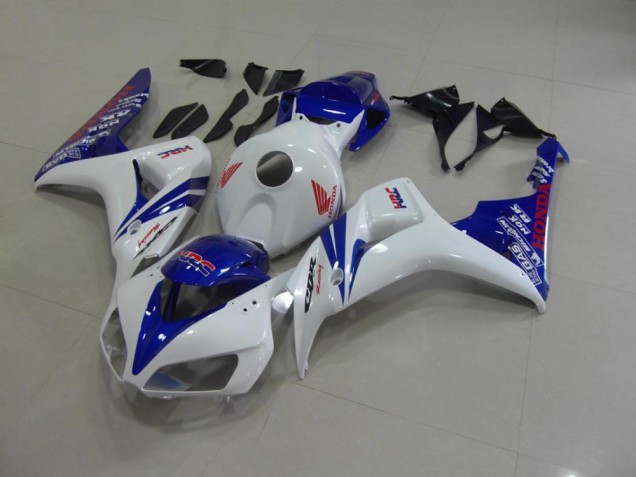 Purchase 2006-2007 Pearl White Blue Honda CBR1000RR Motorcycle Fairings Kits Canada Purchase 2006-2007 Pearl White Blue Honda CBR1000RR Motorcycle Fairings Kits Canada