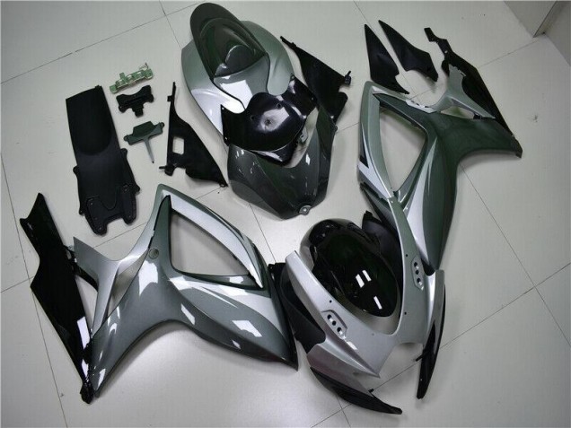 Purchase 2006-2007 Silver Grey Suzuki GSXR 600/750 Motorcycle Replacement Fairings Canada Purchase 2006-2007 Silver Grey Suzuki GSXR 600/750 Motorcycle Replacement Fairings Canada