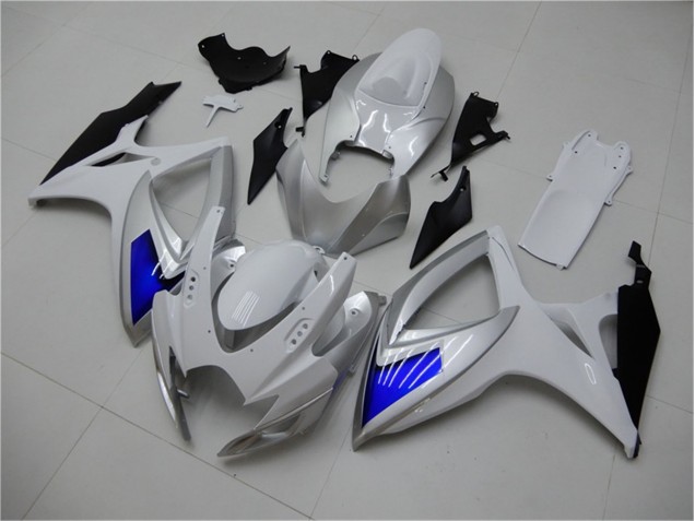 Purchase 2006-2007 White Blue Suzuki GSXR 600/750 Motorcylce Fairings Canada Purchase 2006-2007 White Blue Suzuki GSXR 600/750 Motorcylce Fairings Canada