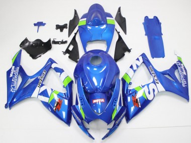 Purchase 2006-2007 Blue White Suzuki GSXR 600/750 Motorcycle Fairings Canada