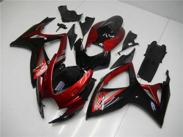 Purchase 2006-2007 Red Black Suzuki GSXR 600/750 Motor Bike Fairings Canada