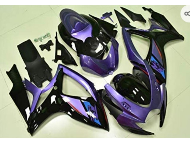 Purchase 2006-2007 Purple Black Suzuki GSXR 600/750 Replacement Motorcycle Fairings Canada Purchase 2006-2007 Purple Black Suzuki GSXR 600/750 Replacement Motorcycle Fairings Canada