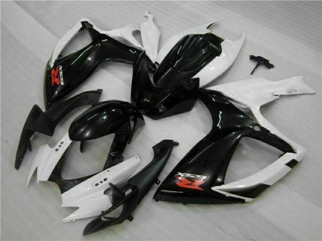 Purchase 2006-2007 White Black Suzuki GSXR 600/750 Motorcycle Fairings Kit Canada Purchase 2006-2007 White Black Suzuki GSXR 600/750 Motorcycle Fairings Kit Canada