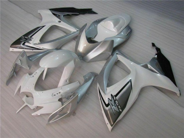 Purchase 2006-2007 White Silver Suzuki GSXR 600/750 Motorcycle Fairing Canada Purchase 2006-2007 White Silver Suzuki GSXR 600/750 Motorcycle Fairing Canada