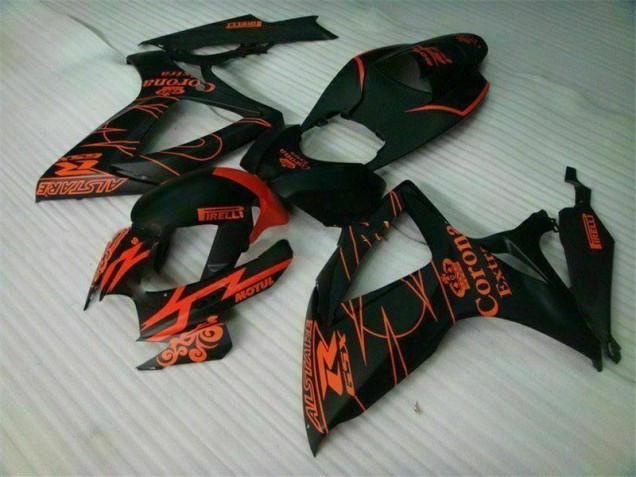Purchase 2006-2007 Black Suzuki GSXR 600/750 Motorcycle Fairings Kits Canada Purchase 2006-2007 Black Suzuki GSXR 600/750 Motorcycle Fairings Kits Canada