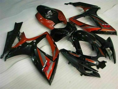 Purchase 2006-2007 Black Red Suzuki GSXR 600/750 Motorcyle Fairings Canada