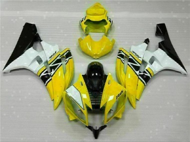 Purchase 2006-2007 Yellow White Black Yamaha YZF R6 Motorcylce Fairings Canada