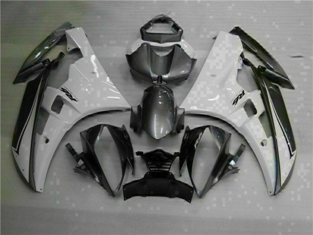Purchase 2006-2007 White Silver Yamaha YZF R6 Moto Fairings Canada Purchase 2006-2007 White Silver Yamaha YZF R6 Moto Fairings Canada