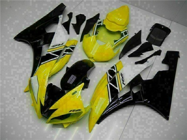 Purchase 2006-2007 Yellow Black Yamaha YZF R6 Motorcycle Fairing Kit Canada Purchase 2006-2007 Yellow Black Yamaha YZF R6 Motorcycle Fairing Kit Canada