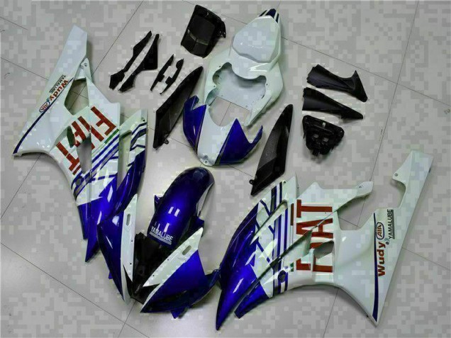 Purchase 2006-2007 White Blue Yamaha YZF R6 Bike Fairings & Bodywork Canada Purchase 2006-2007 White Blue Yamaha YZF R6 Bike Fairings & Bodywork Canada