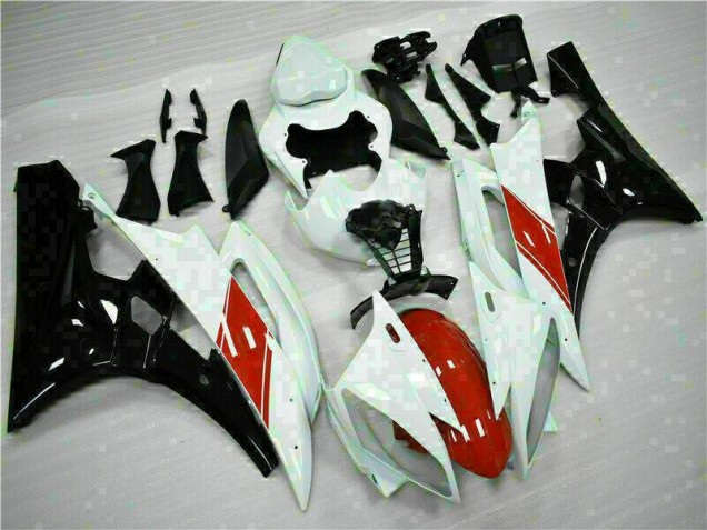 Purchase 2006-2007 White Yamaha YZF R6 Replacement Motorcycle Fairings Canada Purchase 2006-2007 White Yamaha YZF R6 Replacement Motorcycle Fairings Canada