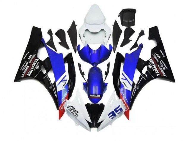 Purchase 2006-2007 Blue White Yamaha YZF R6 Motorcycle Fairings Kit Canada Purchase 2006-2007 Blue White Yamaha YZF R6 Motorcycle Fairings Kit Canada