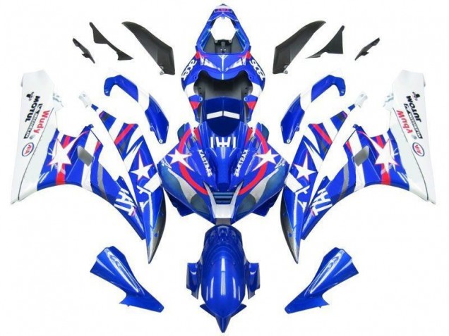 Purchase 2006-2007 Blue Star Fiat Yamaha YZF R6 Replacement Motorcycle Fairings Canada Purchase 2006-2007 Blue Star Fiat Yamaha YZF R6 Replacement Motorcycle Fairings Canada