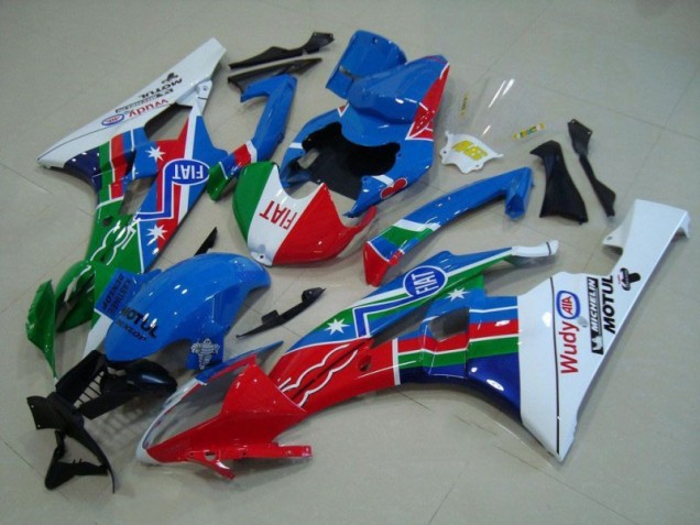 Purchase 2006-2007 Blue Red White Green Yamaha YZF R6 Motorbike Fairing Canada Purchase 2006-2007 Blue Red White Green Yamaha YZF R6 Motorbike Fairing Canada