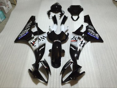 Purchase 2006-2007 Glossy Black Yamaha YZF R6 Bike Fairing Canada