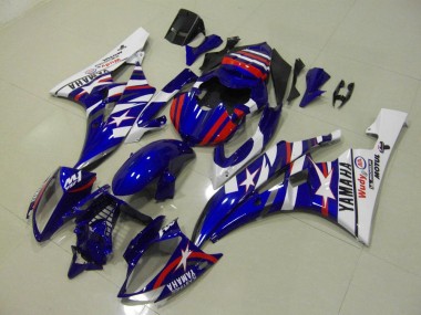 Purchase 2006-2007 Red Blue Star Yamaha YZF R6 Bike Fairings Canada