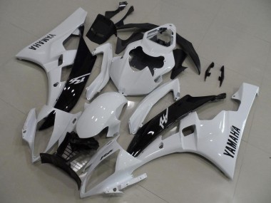 Purchase 2006-2007 White and Black Yamaha YZF R6 Replacement Motorcycle Fairings Canada