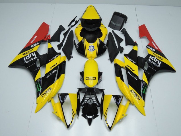 Purchase 2006-2007 Yellow Black Monster Yamaha YZF R6 Motorcycle Bodywork Canada Purchase 2006-2007 Yellow Black Monster Yamaha YZF R6 Motorcycle Bodywork Canada