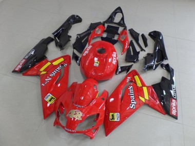 Purchase 2006-2011 Red and Black Aprilia RS125 Motorcycle Fairing Kit Canada