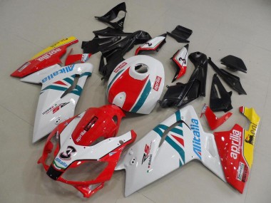 Purchase 2006-2011 Aprilia RS125 Motorcycle Fairings MF3835 - Red And Wihte Canada