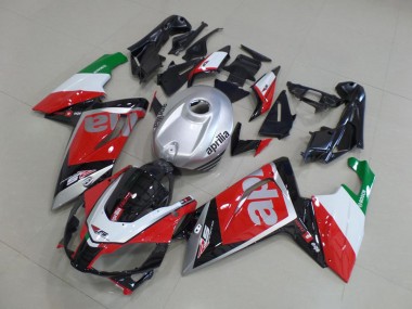 Purchase 2006-2011 Aprilia RS125 Motorcycle Fairings MF3837 - Red White Black Canada