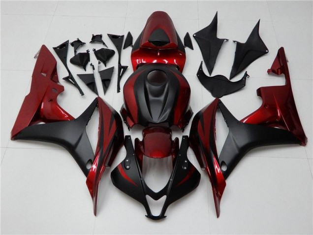 Purchase 2007-2008 Red Black Honda CBR600RR Bike Fairing Canada Purchase 2007-2008 Red Black Honda CBR600RR Bike Fairing Canada