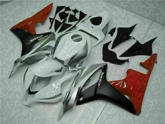 Purchase 2007-2008 White Black Red Honda CBR600RR Bike Fairings Canada Purchase 2007-2008 White Black Red Honda CBR600RR Bike Fairings Canada