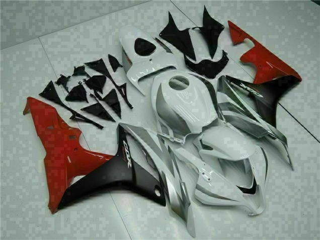 Purchase 2007-2008 White Black Red Honda CBR600RR Bike Fairings Canada Purchase 2007-2008 White Black Red Honda CBR600RR Bike Fairings Canada