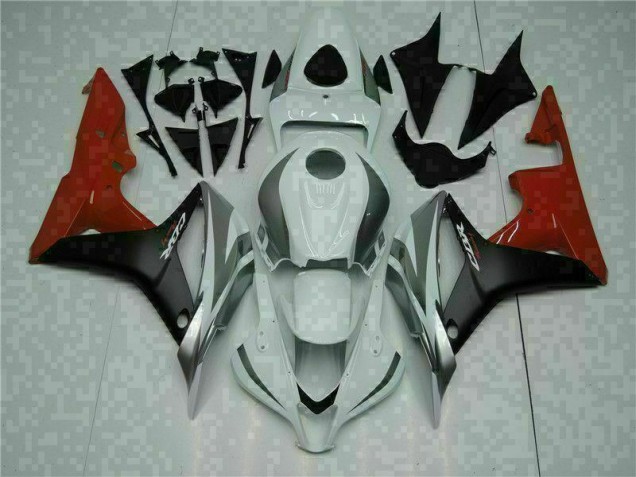 Purchase 2007-2008 White Black Red Honda CBR600RR Bike Fairings Canada Purchase 2007-2008 White Black Red Honda CBR600RR Bike Fairings Canada