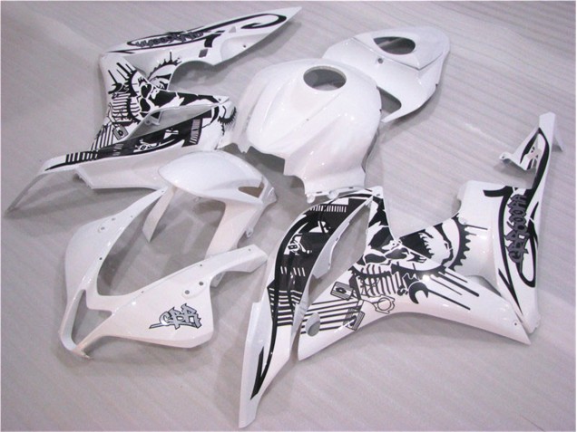 Purchase 2007-2008 Black White Honda CBR600RR Replacement Motorcycle Fairings Canada Purchase 2007-2008 Black White Honda CBR600RR Replacement Motorcycle Fairings Canada