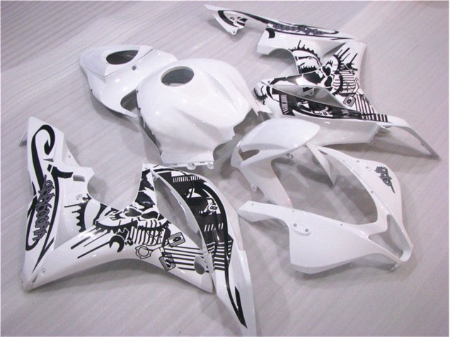 Purchase 2007-2008 Black White Honda CBR600RR Replacement Motorcycle Fairings Canada Purchase 2007-2008 Black White Honda CBR600RR Replacement Motorcycle Fairings Canada