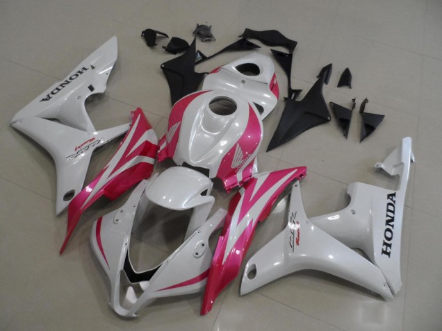 Purchase 2007-2008 Pearl White with Pink Honda CBR600RR Motorbike Fairing Canada Purchase 2007-2008 Pearl White with Pink Honda CBR600RR Motorbike Fairing Canada