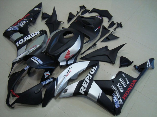 Purchase 2007-2008 Matte Black Silver Repsol Honda CBR600RR Motor Bike Fairings Canada Purchase 2007-2008 Matte Black Silver Repsol Honda CBR600RR Motor Bike Fairings Canada