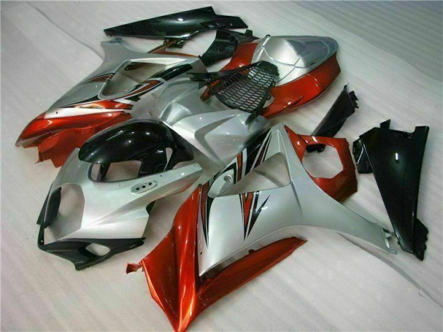 Purchase 2007-2008 Brown Silver Suzuki GSXR 1000 K7 Motorbike Fairings Canada