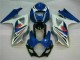 Purchase 2007-2008 Blue White Suzuki GSXR 1000 K7 Bike Fairings Canada Purchase 2007-2008 Blue White Suzuki GSXR 1000 K7 Bike Fairings Canada