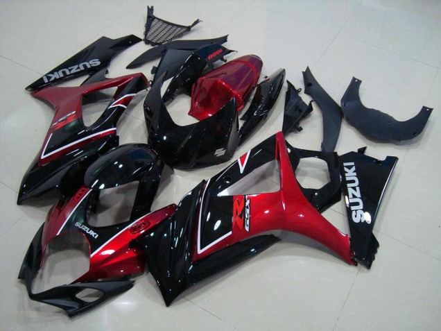 Purchase 2007-2008 Red Black Suzuki GSXR 1000 K7 Moto Fairings Canada Purchase 2007-2008 Red Black Suzuki GSXR 1000 K7 Moto Fairings Canada