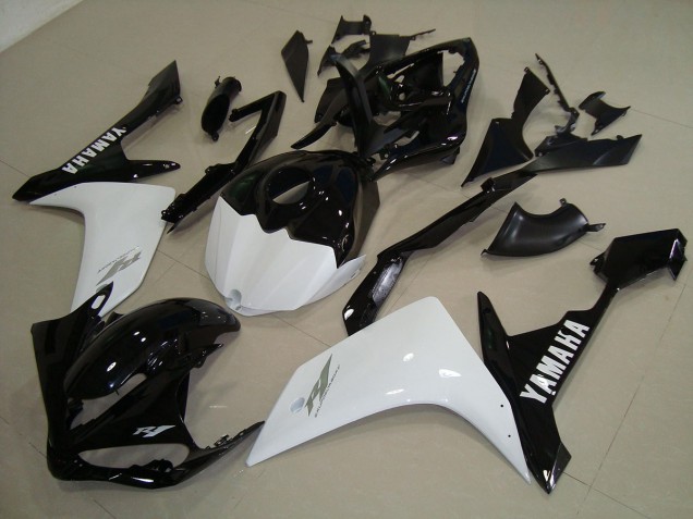 Purchase 2007-2008 Black White Gold Yamaha YZF R1 Replacement Fairings Canada Purchase 2007-2008 Black White Gold Yamaha YZF R1 Replacement Fairings Canada