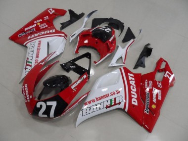 Purchase 2007-2014 Banner 27 Ducati 848 1098 1198 Motorcycle Fairings Kits Canada