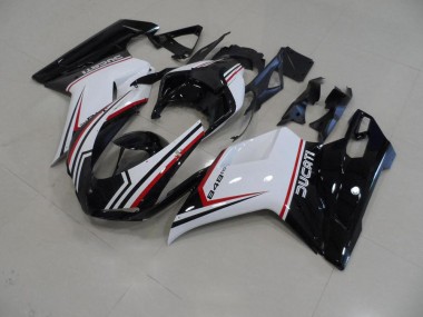 Purchase 2007-2014 Black Tricolor Ducati 848 1098 1198 Replacement Fairings Canada