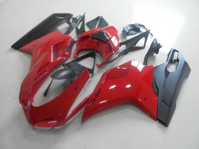 Purchase 2007-2014 Red Black Ducati 848 1098 1198 Motorcycle Fairing Kits Canada Purchase 2007-2014 Red Black Ducati 848 1098 1198 Motorcycle Fairing Kits Canada
